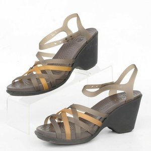 crocs womens huarache wedge sandal shoes